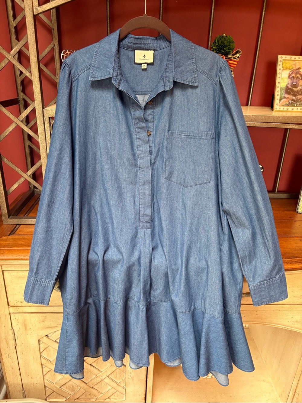 Tuckernuck Lightweight Denim Callahan Shirtdress